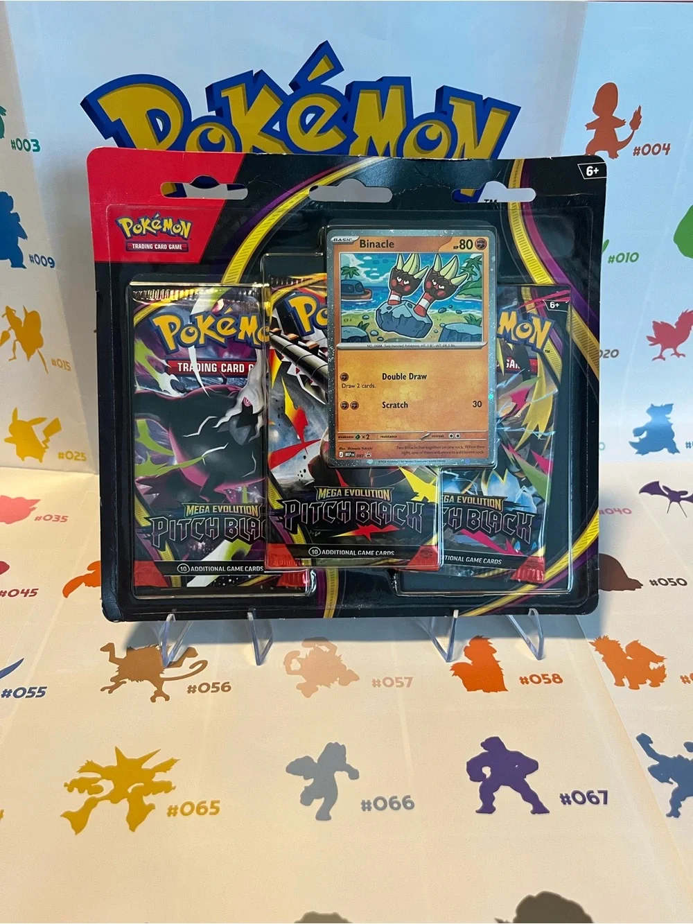 Mega Evolution Pitch Black 3 Pack Blister